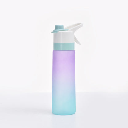 Water Bottle with spray function (multicolors)