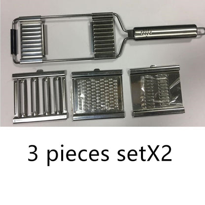 Stainless Steel Grater, Vegetable And Fruit Slicer, Peeler