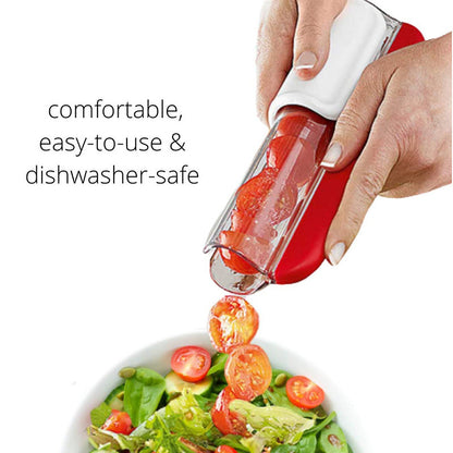 Tomato Chip Slicer Vegetable Fruit Zip Slicer Knife Grape Cutter Chopper Multifunctional Kitchen Tools