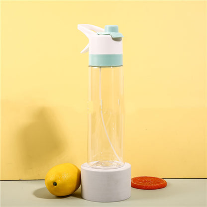 Water Bottle with spray function (multicolors)