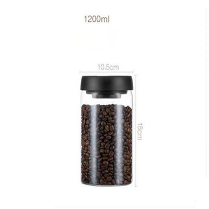 Home Kitchen Jar Coffee Bean Vacuum Crisper Kitchen Gadgets