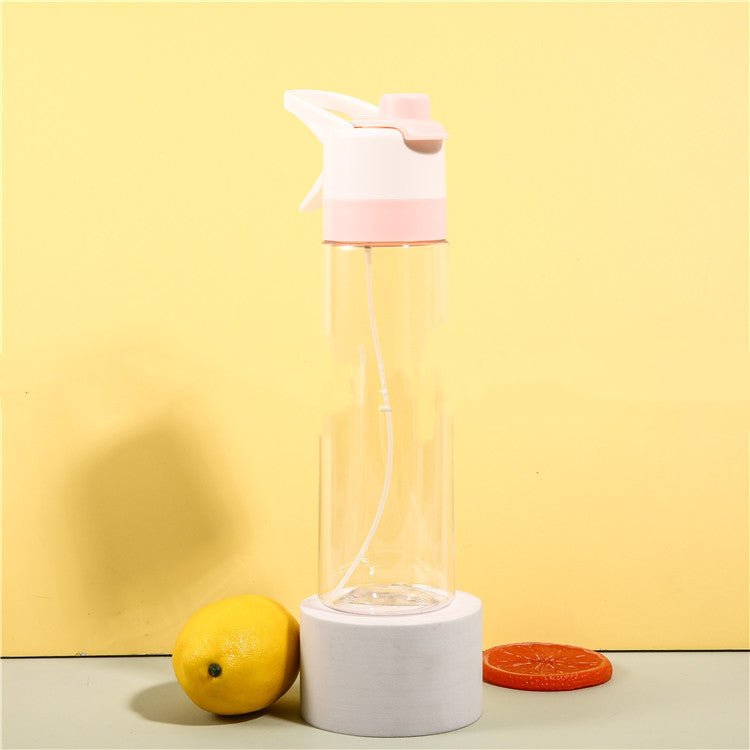 Water Bottle with spray function (multicolors)